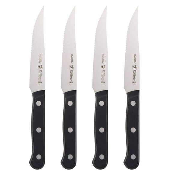 New NIP Zwilling Henckles International Solution 4 Razor Sharp Steak Knife Set - Picture 1 of 3